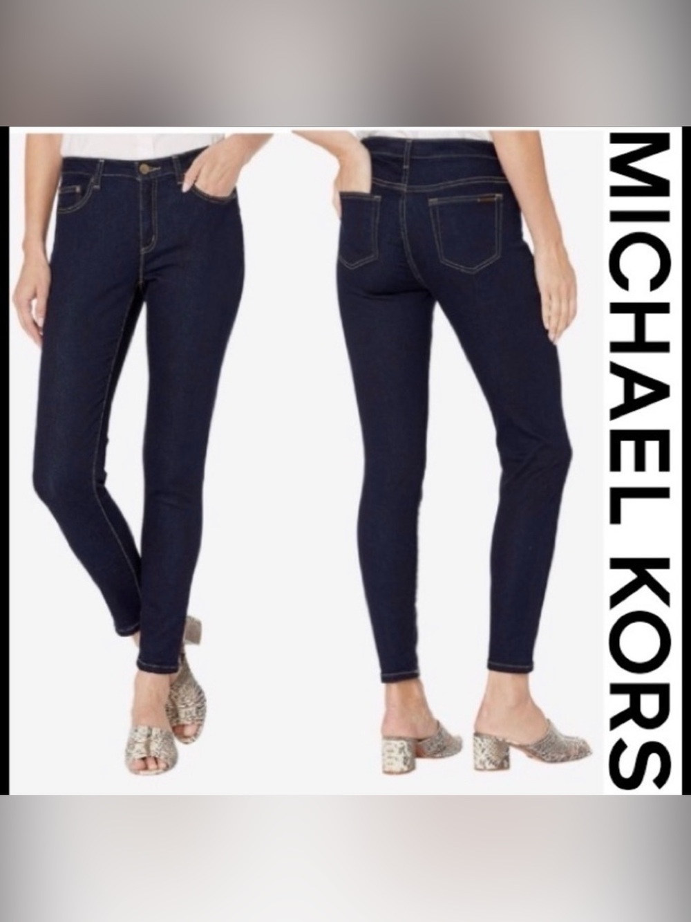 Michael Kors Dark Navy Skinny Jeans for Women